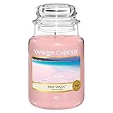 Yankee Candle Duftkerze im Glas (Große Kerze im Glas) | Pink Sands | Brenndauer...