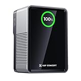 K&F CONCEPT KF-V99 Pro Mini V Mount Akku 99Wh 14.8V 6700mAh,V Lock Battery mit...