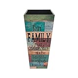 Rebecca Mobili Innenraum-Schirmständer, Vintage-Schirmständer, MDF...