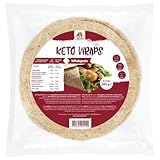 Lowcarbchef - Keto Tortilla Wraps (6 Stück) | 1,8g Kohlenhydrate pro Wrap |...