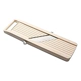 Benriner BN-1 Gemüsehobel, Kunststoff, Weiß/Eierschalenfarben, 31.1 x 8.9 x...