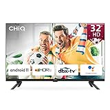 CHIQ LED Fernseher,32 Zoll Smart TV,Android11,HDR,DBX-tv,Quad-core,WiFi,...