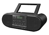 Panasonic RX-D552E-K CD Boom Box (Digitalradio DAB+, UKW, CD Player, USB,...