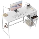 Cubiker Computertisch für das Home Office mit Schubladen, 100 cm Kleiner...
