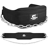 Dip-Gürtel mit 91,4 cm Heavy Duty Bodybuilding Gewichtheben Dip Stahlkette für...