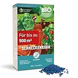 Plantura Bio-Schneckenkorn, regenfester Power-Wirkstoff, hochwirksame...