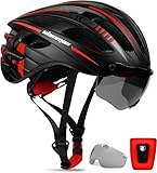 Shinmax Fahrradhelm für Damen & Herren, Leichte Fahrradhelm mit magnetischem...