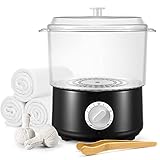 Couleeur Handtuchwärmer, ästhetischer Handtuchwärmer mit Handtuchklemme in 10...