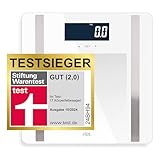 ADE Digitale Körperfettwaage Ines bis 200 kg | Testsieger 2024 | Personenwaage...