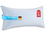 KUFIKUF Kopfkissen 40x80,Höhenverstellbares Mikrofaser Kissen,Kühlendes/Warm...