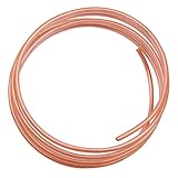 Uxney Kupferrohr, 3mm OD x 2 Meter x 0,5mm Dicke Kühlung Kupferrohre für DIY...