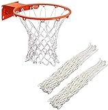 Xchmtech -Basketballnetz, robust, passend für Standard 12 Schlaufen, für...