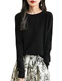 Chanyarn Damen 100% Merinowolle 2025 First-Line Ready to Wear Langarm nahtlosem...
