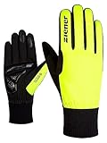 Ziener Erwachsene SMU 18-GWS 414 Bike Glove Handschuhe, Poison Yellow, 8.5 (M)