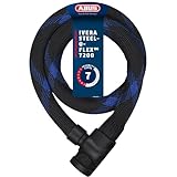Abus Ivera Steel-O-Flex 7200/110, AB55138 Unisex, Nero, 110 cm, Schwarz