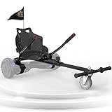 GeekMe Hoverboard Sitz, Verstellbarer Hoverboard Sitz für Selbstbalancierende...
