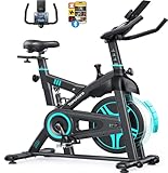 [2025 Aktualisierte]Heimtrainer Fahrrad mit APP, 0-100% Magnetwiderstand...