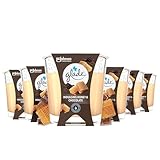 Glade Duft-Kerze im Glas, Honey & Chocolate, bis zu 27 Stunden Brenndauer, 6er...