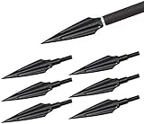 Namvo 6pcs Blut Trough Willow Pfeile Metall Bogenschießen Broadheads 135Grain...