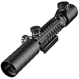 ACEXIER 3-9x32 Jagdgewehr Zielfernrohr Rot/Grüner Punkt Beleuchtete Visieroptik...