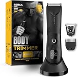 Intimrasierer Mann, Kibiy Elektrischer Körperrasierer Herren mit LED-Licht &...