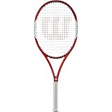 Wilson SIX ONE LITE 102 Performance Racket, Red/Grey, L1