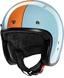 Redbike RB-801 Gasoline Jethelm, blau/orange, M (57/58)