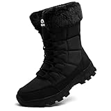 Topwolve Schneestiefel Herren Warm Gefütterte Winterstiefel Wasserdicht Outdoor...