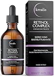 •100ml• Retinol Serum, mit Niacinamid, Hyaluron & Vitamin C, Serum Gesicht,...
