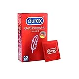 Durex Gefühlsecht Kondome, hauchzartes Kondom für intensives Empfinden, 1 x 20...