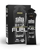 Science in Sport BETA Fuel Dual Source Gel 6 x 60ml Orange - Energiereiches...