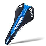 HNVNER Fahrradsattel,Komfortabler Cityrad Sattel Hohl Ergonomisch Fahrradsitz...