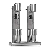 Klarstein Kraftpaket II Pro Doppel Drink Mixer, 160 Watt, 2 x 1 L, 2 Stufen,...