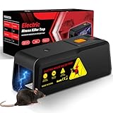 Rattenfalle Elektrisch,Jkevow Elektrische Mausefalle 2800V Hochspannungs,Upgrade...