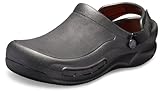 Crocs Unisex Bistro Pro LiteRide Clog Holzschuh, Black, 42/43 EU