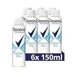 Rexona MotionSense Deo Spray Cotton Dry Anti Transpirant mit 48 Stunden Schutz...