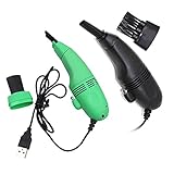 Aukson B86C Mini USB Staubsauger – Tastatursauger für Laptop & PC,...