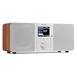 Audizio Genua DAB Radio mit Bluetooth – Stereo DAB Plus Radio mit...