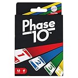 Mattel Games Phase 10 Kartenspiel für die Familie, Deutsche Version, von den...