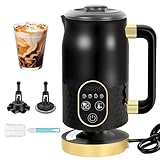 Elektrischer Milchaufschäumer - 4 in 1 Milchaufschäumer für heiße Schokolade...