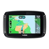 Tomtom Motorrad Navi Rider 500 (4,3 Zoll, kurvige und bergige Strecken speziell...