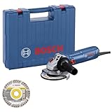 Bosch Professional Winkelschleifer GWS 12-125 (Scheiben-Ø: 125mm, Leistung 1200...
