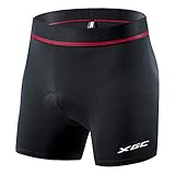 XGC Herren Radunterhose Radsportshorts Fahrradhosen mit elastische atmungsaktive...