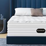 Queblox Matratze 90x200cm, Taschenfederkernmatratze Höhe 28 cm, 7-Zonen...