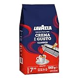 Lavazza Kaffeebohnen - Crema E Gusto Classico, 1er Pack (1 x 1 kg)