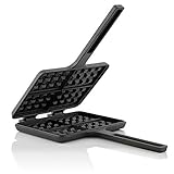 BBQ-Toro Waffeleisen | Sandwicheisen mit 2 Stielen, 19 x 15 cm | Waffle + Pie...