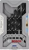 Bosch 7x PRO Wood Holzspiralbohrer-Set (für Weichholz, Hartholz, Ø 3,0, 4,0,...