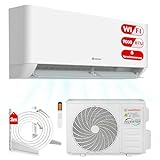 Split Klimaanlage 9000 BTU HANTECH H-PRO Heiz-&Kühlfunktion, Luftfilter, WIFI,...