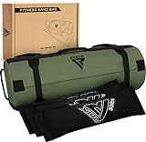 RDX Gewichtssack für Fitness Krafttraining, Ungefüllten Power Bag mit 8...