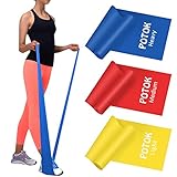 Potok Fitnessbänder 3er-Set 120 x 15 cm für Fitness, Reha, Gymnastik und...